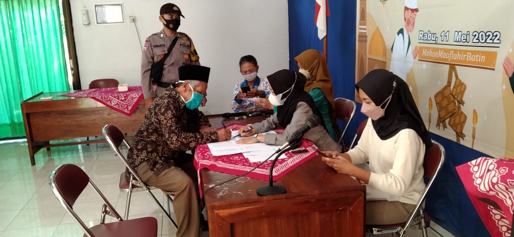 Penyaluran Bantuan Langsung Tunai Bulan Mei.